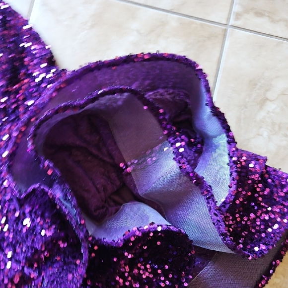 Sparkling Plum Sweet 16 Mini Dress - Picture 8 of 8